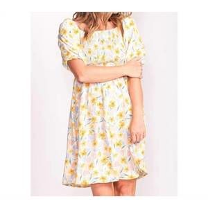 NEW PINK MARTINI penny dress in yellow floral